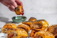 Golden Flaky Sausage Bites
