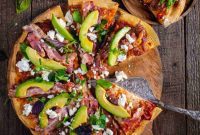 Quick Bacon Pizza with Creamy Avocado and Salty Feta