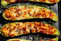 Savory Sausage and Cheese Zucchini Bake