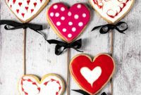Valentine Sugar Cookie Sticks