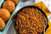 Flavorful Curried Mince for Vetkoek