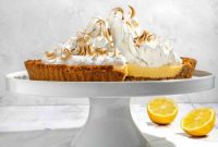 Tangy Lemon Meringue Pie with a Golden Crumb Crust