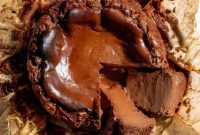 Caramelized Chocolate Basque Cheesecake