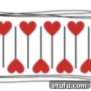 Pattern of cookies on a baking tray, one facing up, one facing down, repeating in this pattern.
