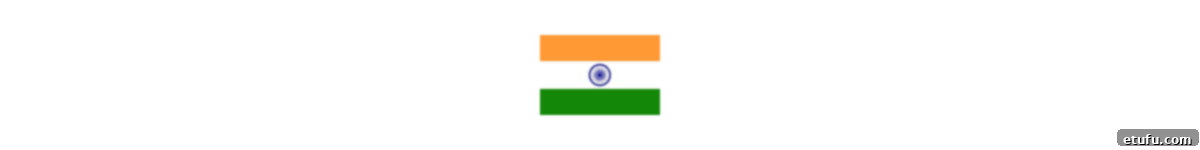 The vibrant national flag of India, symbolizing its rich history and diverse population.