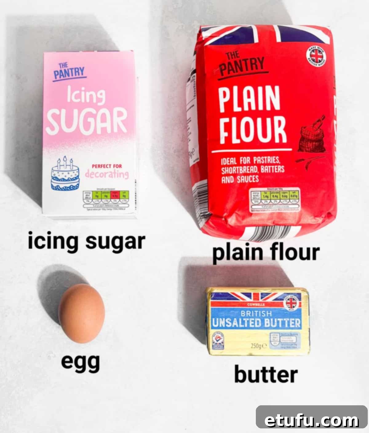 Exquisite French Fruit Tart 4 Tarte aux fruit pastry case ingredients.