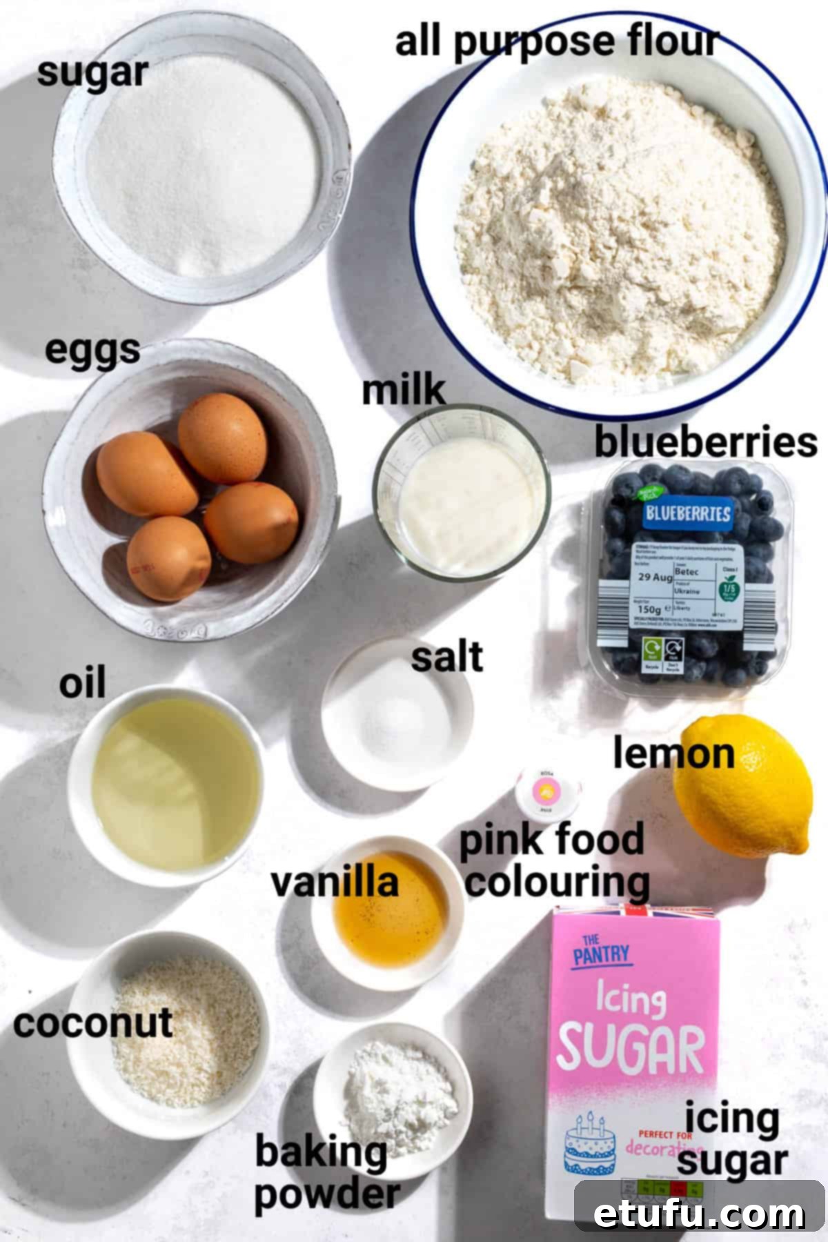 Tottenham cake ingredients.