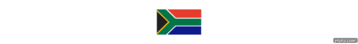 South African flag.