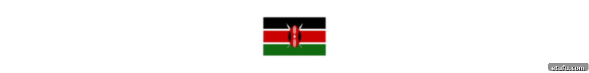 Kenyan flag.