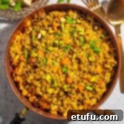 Sultan's Moroccan Pilaf 11 Moroccan rice in a copper pan.